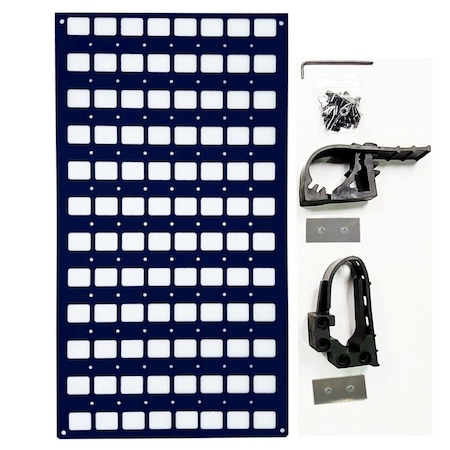 Homepage 2 Tactical Closet Vault Kit, Flat Black HO3272405